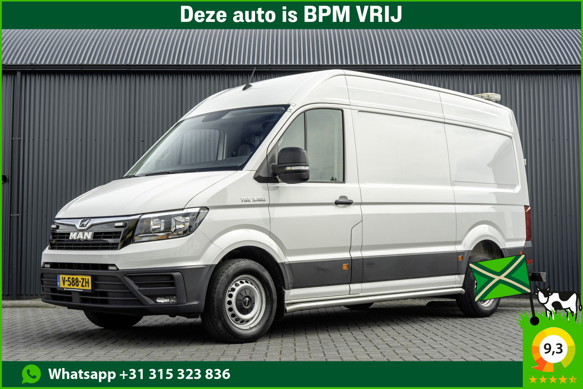 MAN TGE 35 L3H3 177PK | Automaat | Camera | CarPlay | Navi | 3T Trekgewicht | Cruise | Airco | PDC | Euro 6