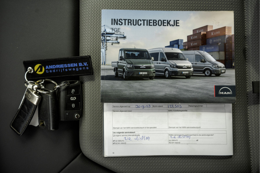 MAN TGE 35 L3H3 177PK | Automaat | Camera | CarPlay | Navi | 3T Trekgewicht | Cruise | Airco | PDC | Euro 6