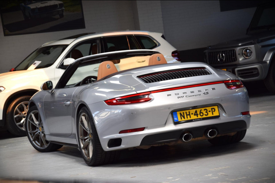 Porsche 911 Cabrio 3.0 Carrera 4S 991.2 Org.NL|Sport-uitlaat|1e Eig|421pk!!|Dealer Onderhouden