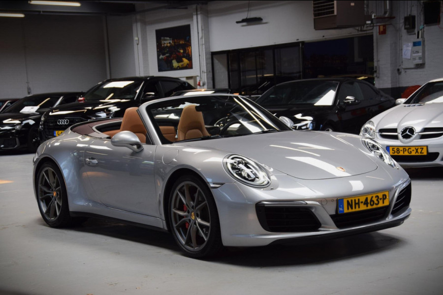 Porsche 911 Cabrio 3.0 Carrera 4S 991.2 Org.NL|Sport-uitlaat|1e Eig|421pk!!|Dealer Onderhouden