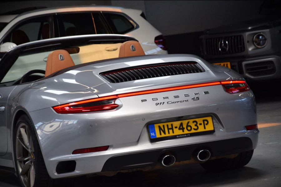 Porsche 911 Cabrio 3.0 Carrera 4S 991.2 Org.NL|Sport-uitlaat|1e Eig|421pk!!|Dealer Onderhouden