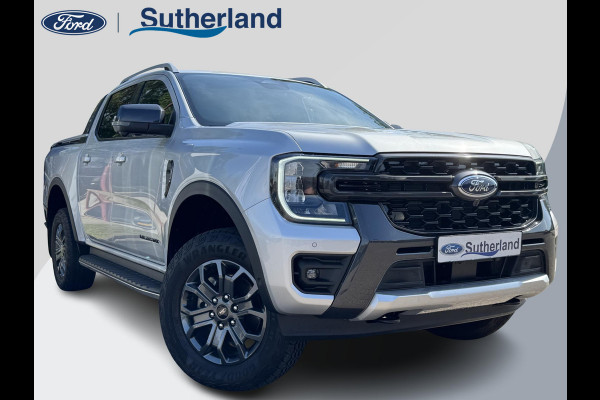 Ford Ranger 3.0 V6 Wildtrak Double Cab EcoBlue |241pk!! | 2-zits|  BPM vrij | Rollertop | Trekhaak | Technology Pack | Uniek in Nederland | Verlengde fabrieksgarantie tot 03-2028