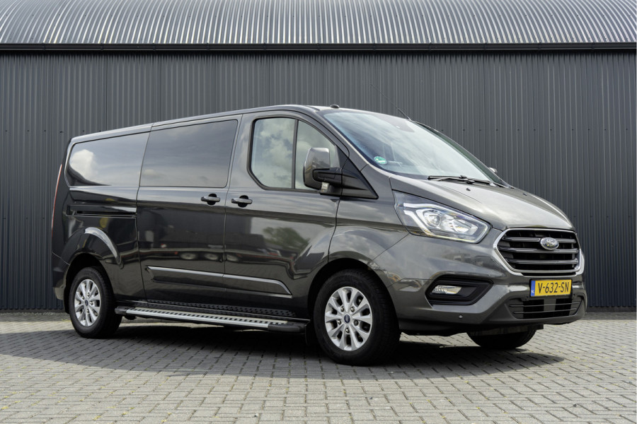 Ford Transit Custom 2.0TDCI | L2H1 | Automaat | 5-Zits | Camera | CarPlay | Navi | LED | Zijschuifdeur R+L | Cruise | PDC