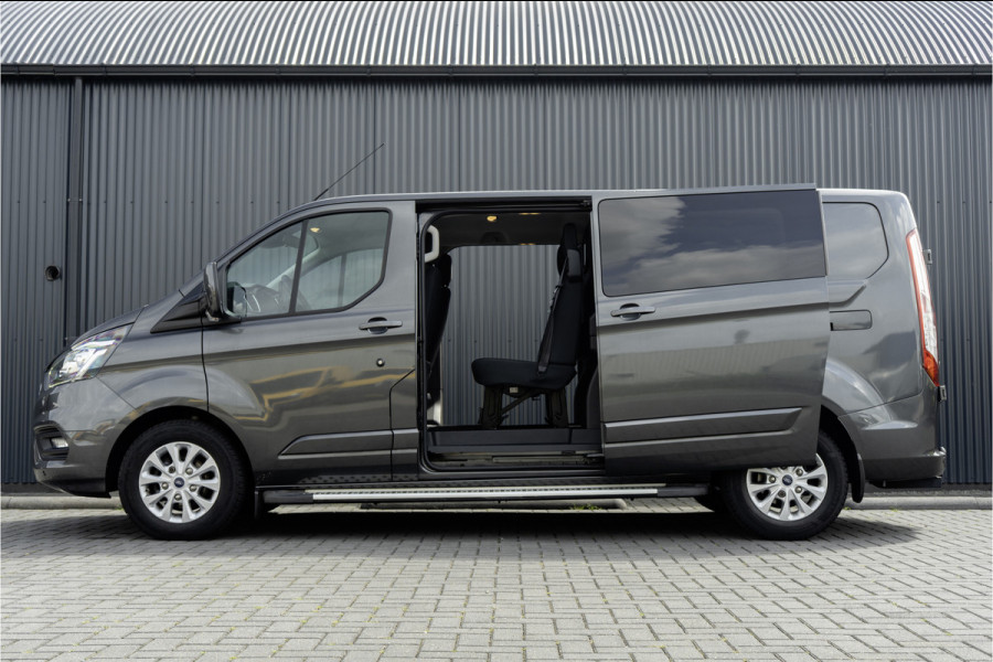 Ford Transit Custom 2.0TDCI | L2H1 | Automaat | 5-Zits | Camera | CarPlay | Navi | LED | Zijschuifdeur R+L | Cruise | PDC