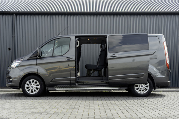 Ford Transit Custom 2.0TDCI | L2H1 | Automaat | 5-Zits | Camera | CarPlay | Navi | LED | Zijschuifdeur R+L | Cruise | PDC