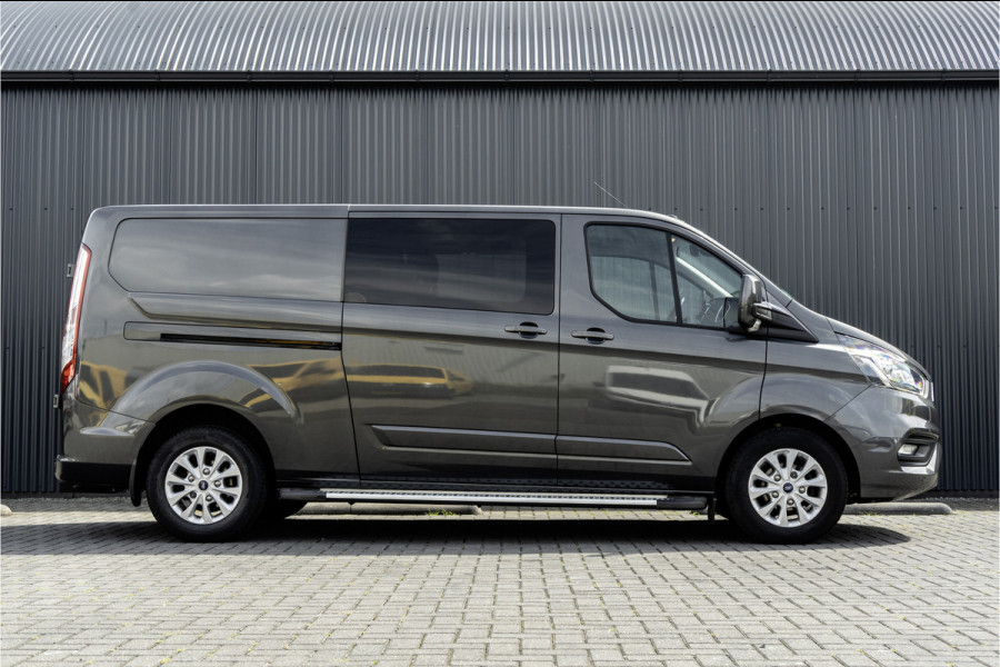 Ford Transit Custom 2.0TDCI | L2H1 | Automaat | 5-Zits | Camera | CarPlay | Navi | LED | Zijschuifdeur R+L | Cruise | PDC