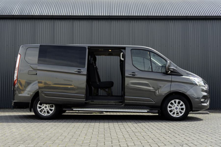 Ford Transit Custom 2.0TDCI | L2H1 | Automaat | 5-Zits | Camera | CarPlay | Navi | LED | Zijschuifdeur R+L | Cruise | PDC