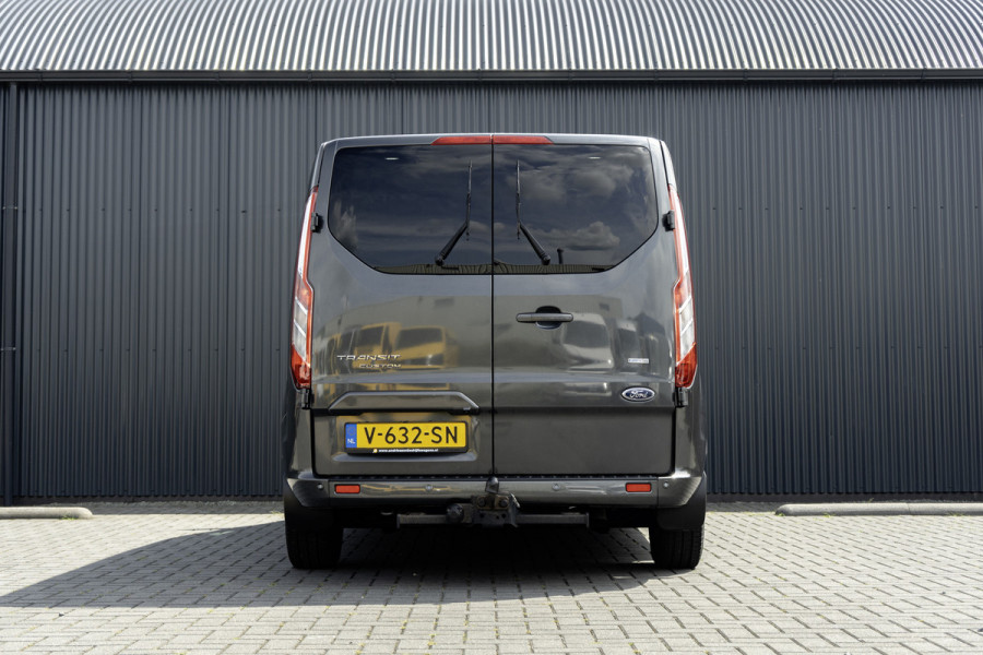 Ford Transit Custom 2.0TDCI | L2H1 | Automaat | 5-Zits | Camera | CarPlay | Navi | LED | Zijschuifdeur R+L | Cruise | PDC
