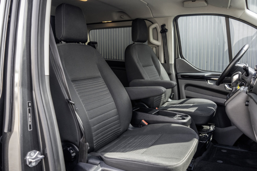 Ford Transit Custom 2.0TDCI | L2H1 | Automaat | 5-Zits | Camera | CarPlay | Navi | LED | Zijschuifdeur R+L | Cruise | PDC