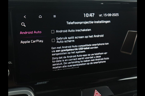 Kia Sorento 1.6 T-GDI Plug-in Hybrid 4WD DynamicPlusLine 7-persoons | Panoramadak | Trekhaak | 360 Camera | Adaptive cruise | BOSE Surround | Stoelverwarming | Carplay | Achterbankverwarming | PHEV