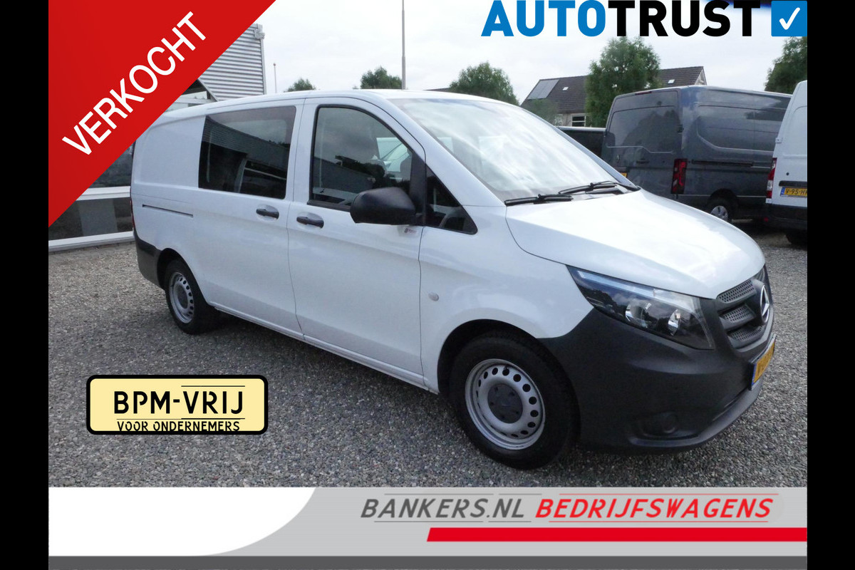 Mercedes-Benz Vito 111 CDI 115PK, Lang, Dubbel cabine, Airco