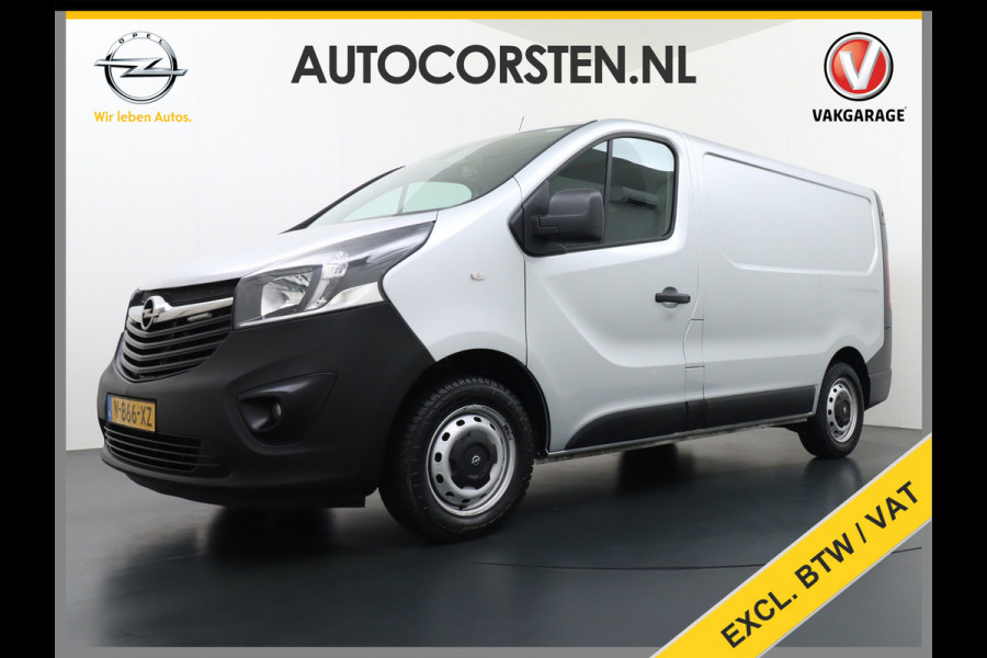 Opel Vivaro 1.6CDTI 126PK L1H1 Navi Airco Camera Trekhaak Cruise Control Pdc DAB Bluetooth Edition EcoFlex Wandbetimmering Schuifdeur Achterklep 1e Eigenaar Euro 6 Trekgewicht 2.000kg