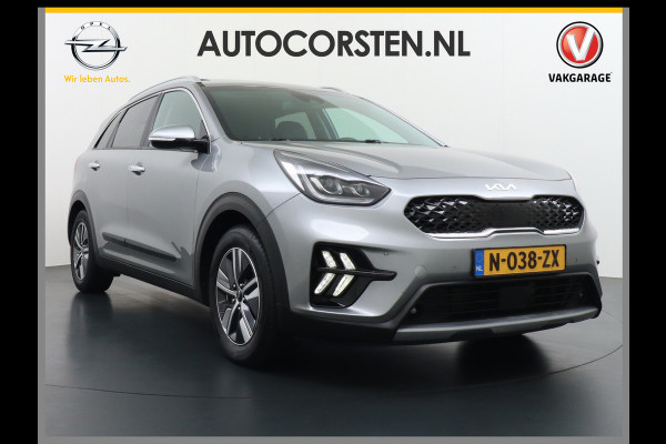 Kia Niro 1.6GDi 142PK Hybrid Autom. ExecutiveLine Leder+Memory Schuif-kanteldak Trekhaak JBL®-Sound Apple Carplay Android Auto Adap.Cruis DAB Keyless Led Privacy Glas Subwoofer Rijstrooksensor Regen-Lichtsensor 1e Eigenaar Dealeronderhouden Zeer compleet!