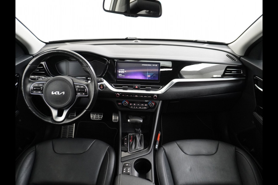 Kia Niro 1.6GDi 142PK Hybrid Autom. ExecutiveLine Leder+Memory Schuif-kanteldak Trekhaak JBL®-Sound Apple Carplay Android Auto Adap.Cruis DAB Keyless Led Privacy Glas Subwoofer Rijstrooksensor Regen-Lichtsensor 1e Eigenaar Dealeronderhouden Zeer compleet!