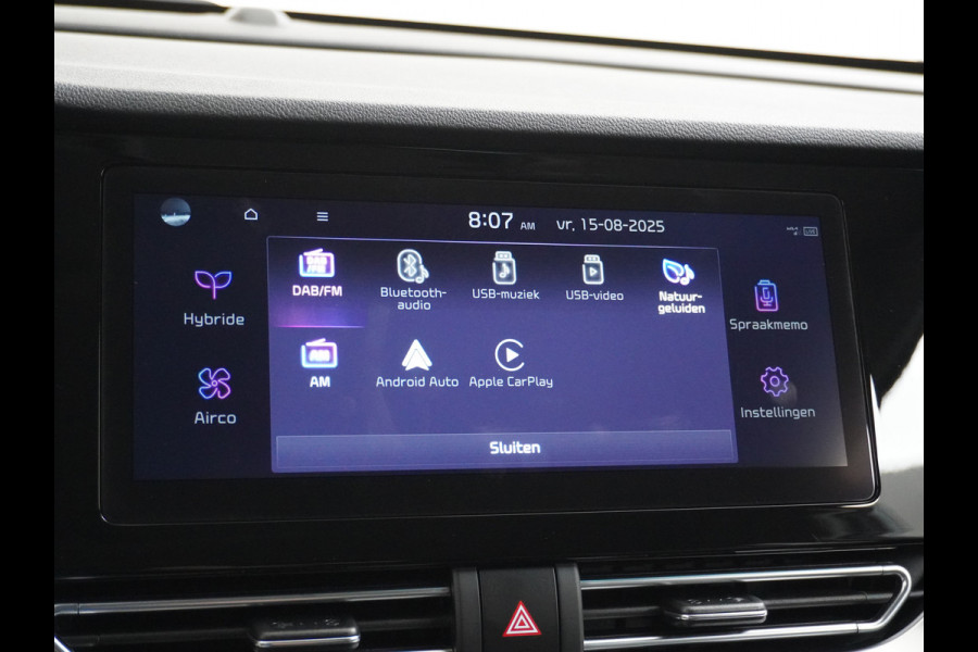 Kia Niro 1.6GDi 142PK Hybrid Autom. ExecutiveLine Leder+Memory Schuif-kanteldak Trekhaak JBL®-Sound Apple Carplay Android Auto Adap.Cruis DAB Keyless Led Privacy Glas Subwoofer Rijstrooksensor Regen-Lichtsensor 1e Eigenaar Dealeronderhouden Zeer compleet!