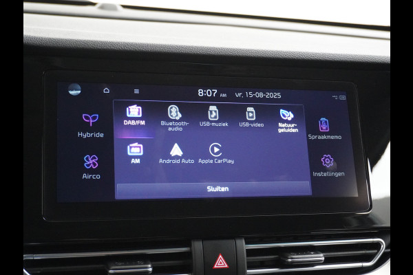 Kia Niro 1.6GDi 142PK Hybrid Autom. ExecutiveLine Leder+Memory Schuif-kanteldak Trekhaak JBL®-Sound Apple Carplay Android Auto Adap.Cruis DAB Keyless Led Privacy Glas Subwoofer Rijstrooksensor Regen-Lichtsensor 1e Eigenaar Dealeronderhouden Zeer compleet!