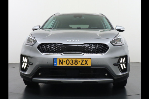 Kia Niro 1.6GDi 142PK Hybrid Autom. ExecutiveLine Leder+Memory Schuif-kanteldak Trekhaak JBL®-Sound Apple Carplay Android Auto Adap.Cruis DAB Keyless Led Privacy Glas Subwoofer Rijstrooksensor Regen-Lichtsensor 1e Eigenaar Dealeronderhouden Zeer compleet!