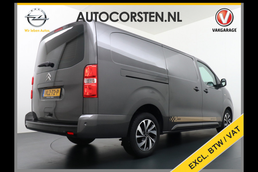 Peugeot Expert XL 2.0HDI 145pk 3Pers. Financial Lease €301,- p/mnd Navi Apple Carplay Android Auto Airco 2xSchuifdeur Pdc Cruise DAB+ Bordherke Regen/Lichtsensor Dodehoeksensor SpoorAssist Voorruit+Wisserverwarmd 1e Eigenaar Euro 6 370Nm koppel