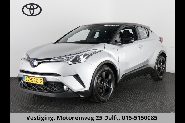 Toyota C-HR 1.8 HYBRIDE SILVERLINE BI-TONE GARANTIE TOT 2029! NAVI. BLACKLINE VELGEN.CAMERA.