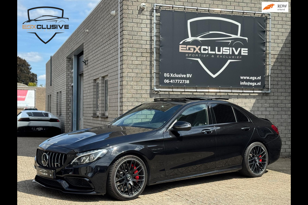 Mercedes-Benz C-Klasse AMG 63 S 4MATIC Premium Plus pano|Schaal|Memory|Camera|Burmester Mercedes-Benz C-Klasse AMG 63 S 4MATIC Premium Plus pano|Schaal|Memory|Camera|Burmester