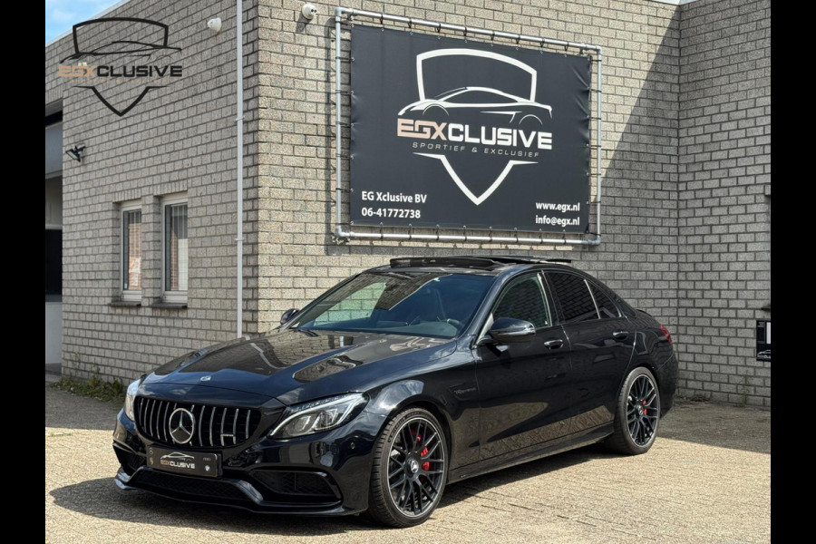 Mercedes-Benz C-Klasse AMG 63 S 4MATIC Premium Plus pano|Schaal|Memory|Camera|Burmester
