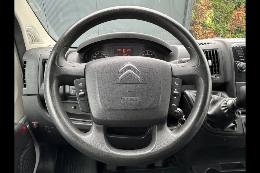 Citroën Jumper 2.2 140 PK EURO 6 / PICK UP / OPEN LAADBAK / 1e EIG. / 40.591 KM !! / 7 PERS. DUBBEL CABINE / 2.5 TONS TREKHAAK / PARKEER SENSOR
