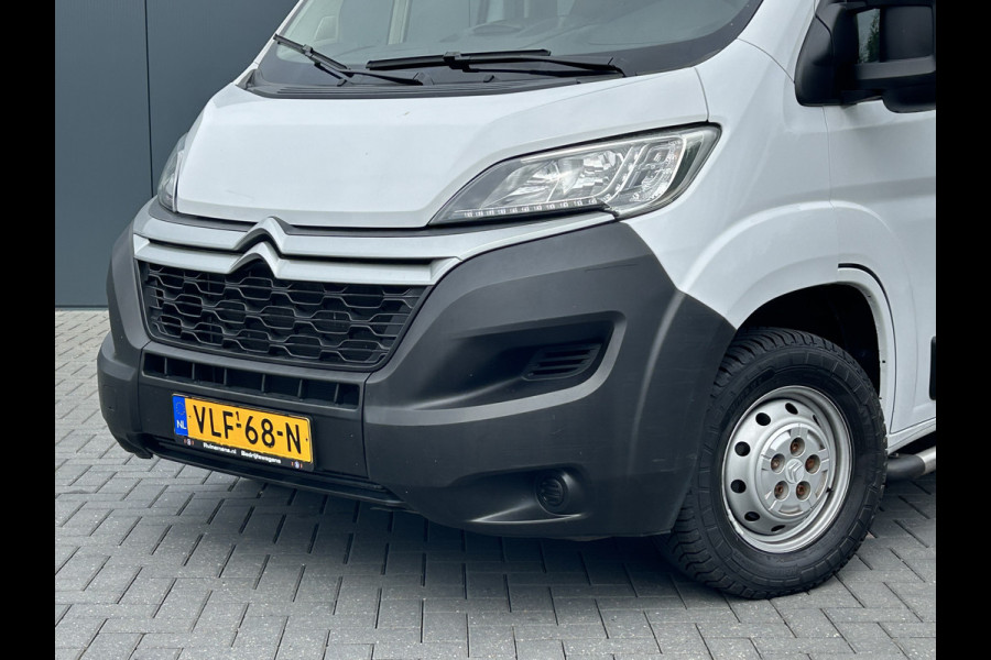 Citroën Jumper 2.2 140 PK EURO 6 / PICK UP / OPEN LAADBAK / 1e EIG. / 40.591 KM !! / 7 PERS. DUBBEL CABINE / 2.5 TONS TREKHAAK / PARKEER SENSOR