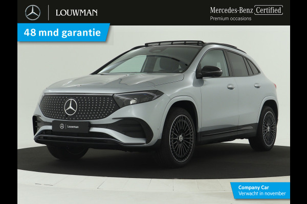 Mercedes-Benz EQA 250+ AMG Line LIMITED 71 kWh | Nightpakket | Premium pakket | Winter pakket | Dodehoekassistent | Parkeerpakket met 360°-camera | GUARD 360° Voertuigbescherming Plus | Burmester Surround Sound systeem | EASY PACK achterklep |