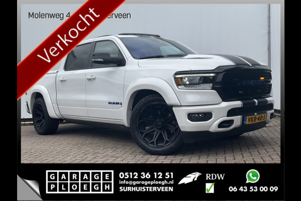 Dodge Ram 1500 5.7 V8 4x4 Crew Cab Laramie Pano Trekhaak Leder Harman/Kardon Limited Night-Package!