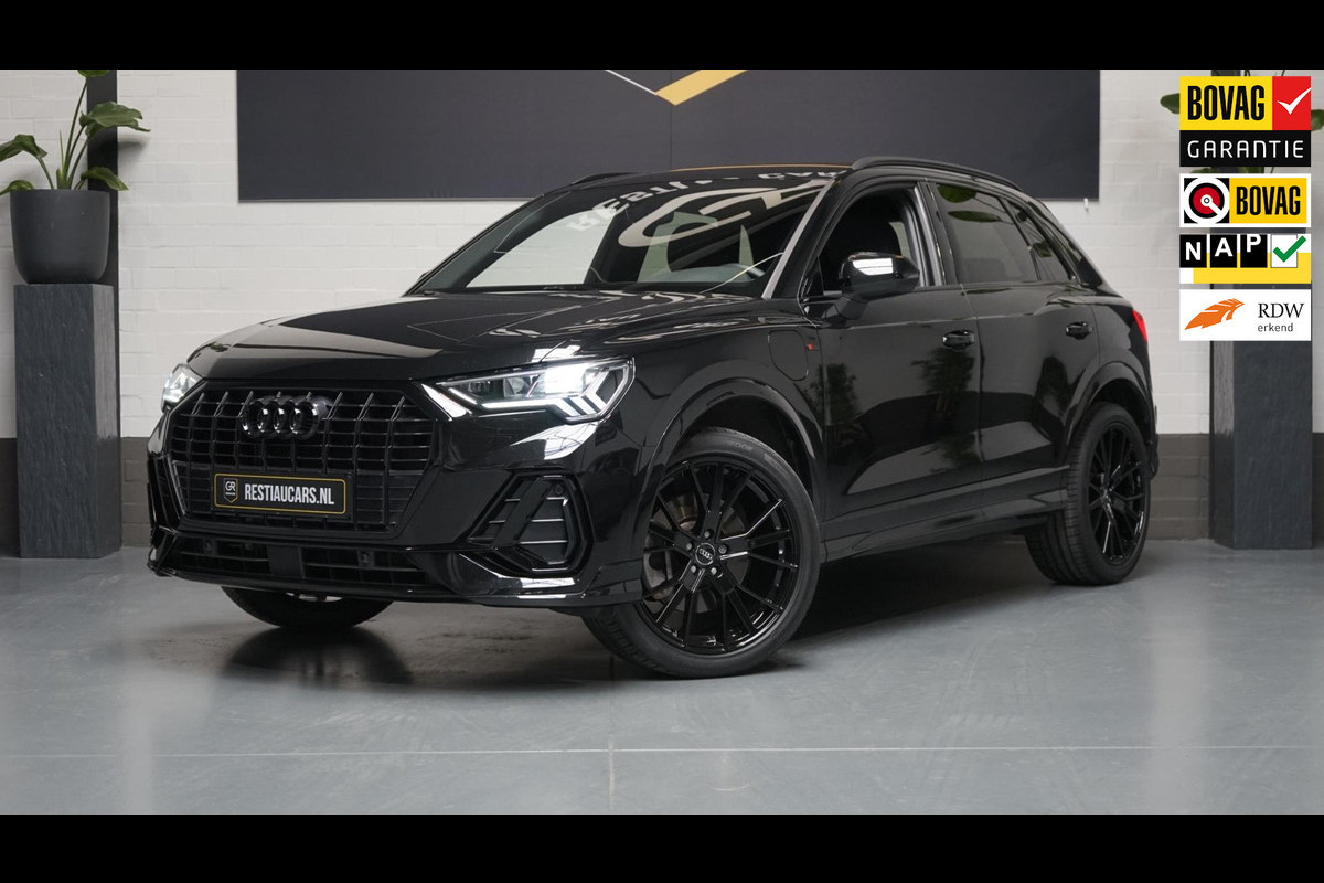 Audi Q3 45 TFSIe Black Optik AUTOMAAT-AUDI SOUND-CAMERA-CARPLAY-DRIVE SELECT-KEYLESS-MATRIX LED-NAVIGATIE Audi Q3 45 TFSIe Black Optik AUTOMAAT-AUDI SOUND-CAMERA-CARPLAY-DRIVE SELECT-KEYLESS-MATRIX LED-NAVIGATIE