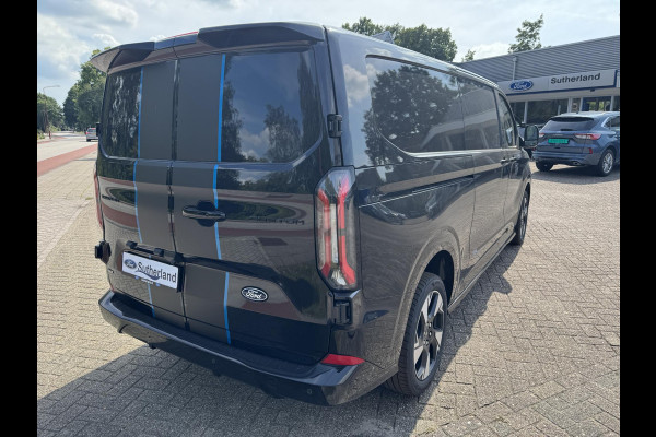 Ford Transit Custom 320 2.5 PHEV L2H1 Sport 233pk | Inklapbare trekhaak | 19 inch lichtmetalen Sport velgen (mat zwart) | Verwarmbaar stuurwiel  | Navigatie systeem | B&O speakers
