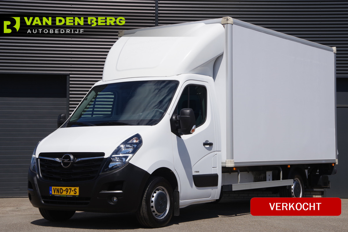 Opel Movano BAKWAGEN 2.3 Turbo L3 150PK, 3-ZITS, DHOLLANDIA LAADKLEP, ZIJDEUR, CAMERA, CRUISE, CLIMA, NAP, NL AUTO, MEUBELBAK