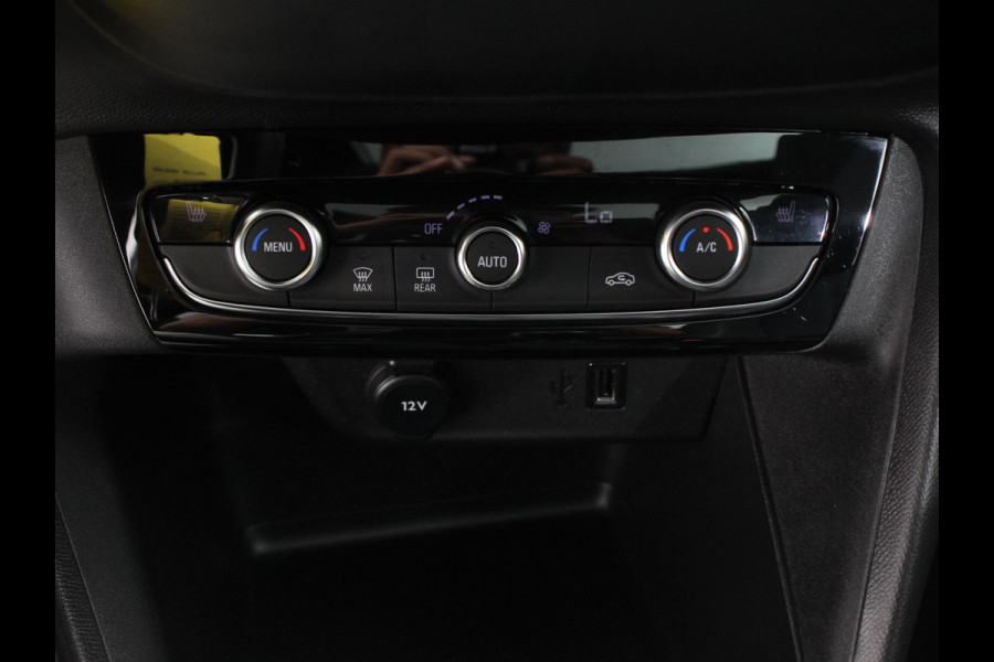Opel Corsa 1.2 Elegance Sky Climate control Cruise control LED Panoramadak Stuurverwarming Stoelverwarming 360 camera Apple Carplay/ Android Auto