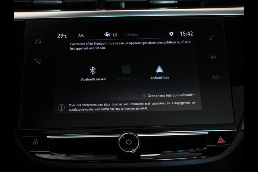 Opel Corsa 1.2 Elegance Sky Climate control Cruise control LED Panoramadak Stuurverwarming Stoelverwarming 360 camera Apple Carplay/ Android Auto