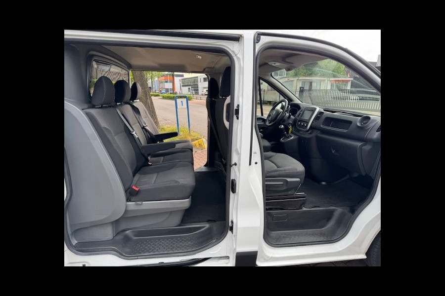 Renault Trafic 2.0 dCi 120 T29 L2 H1 Dubbel Cabine Générique 106.000km 2 Schuifdeuren,Airco,Cruisecontrol,Navigatie