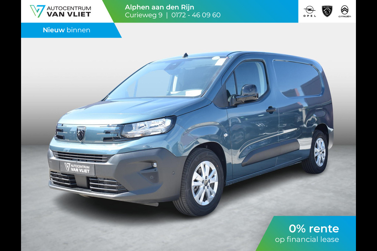 Peugeot e-Partner 136 L2 50 kWh | 0% rente | Apple Carplay | parkeersensoren + camera | navigatie | rijklaarprijs