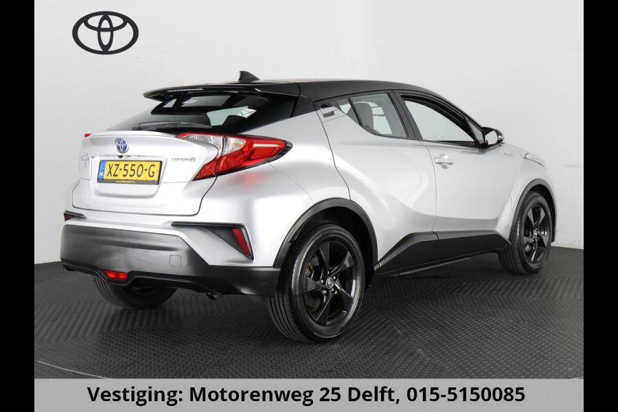 Toyota C-HR 1.8 HYBRIDE SILVERLINE BI-TONE GARANTIE TOT 2029! NAVI. BLACKLINE VELGEN.CAMERA.