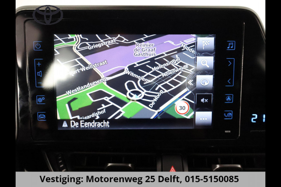 Toyota C-HR 1.8 HYBRIDE SILVERLINE BI-TONE GARANTIE TOT 2029! NAVI. BLACKLINE VELGEN.CAMERA.