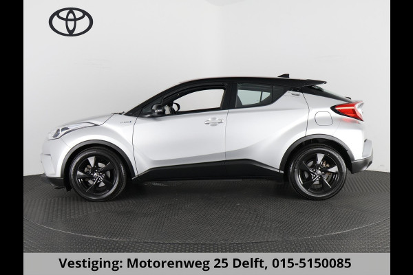 Toyota C-HR 1.8 HYBRIDE SILVERLINE BI-TONE GARANTIE TOT 2029! NAVI. BLACKLINE VELGEN.CAMERA.
