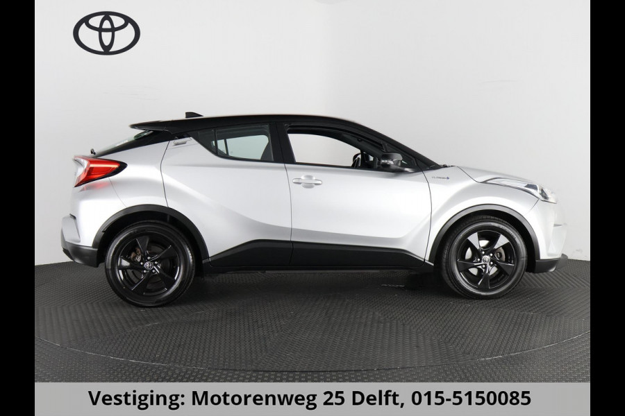 Toyota C-HR 1.8 HYBRIDE SILVERLINE BI-TONE GARANTIE TOT 2029! NAVI. BLACKLINE VELGEN.CAMERA.