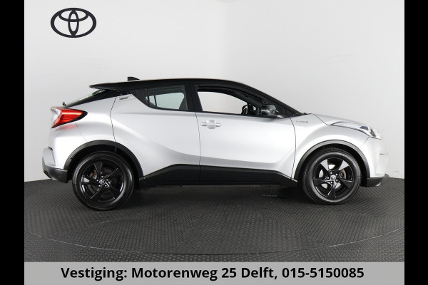 Toyota C-HR 1.8 HYBRIDE SILVERLINE BI-TONE GARANTIE TOT 2029! NAVI. BLACKLINE VELGEN.CAMERA.