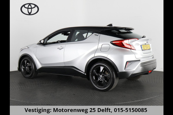 Toyota C-HR 1.8 HYBRIDE SILVERLINE BI-TONE GARANTIE TOT 2029! NAVI. BLACKLINE VELGEN.CAMERA.