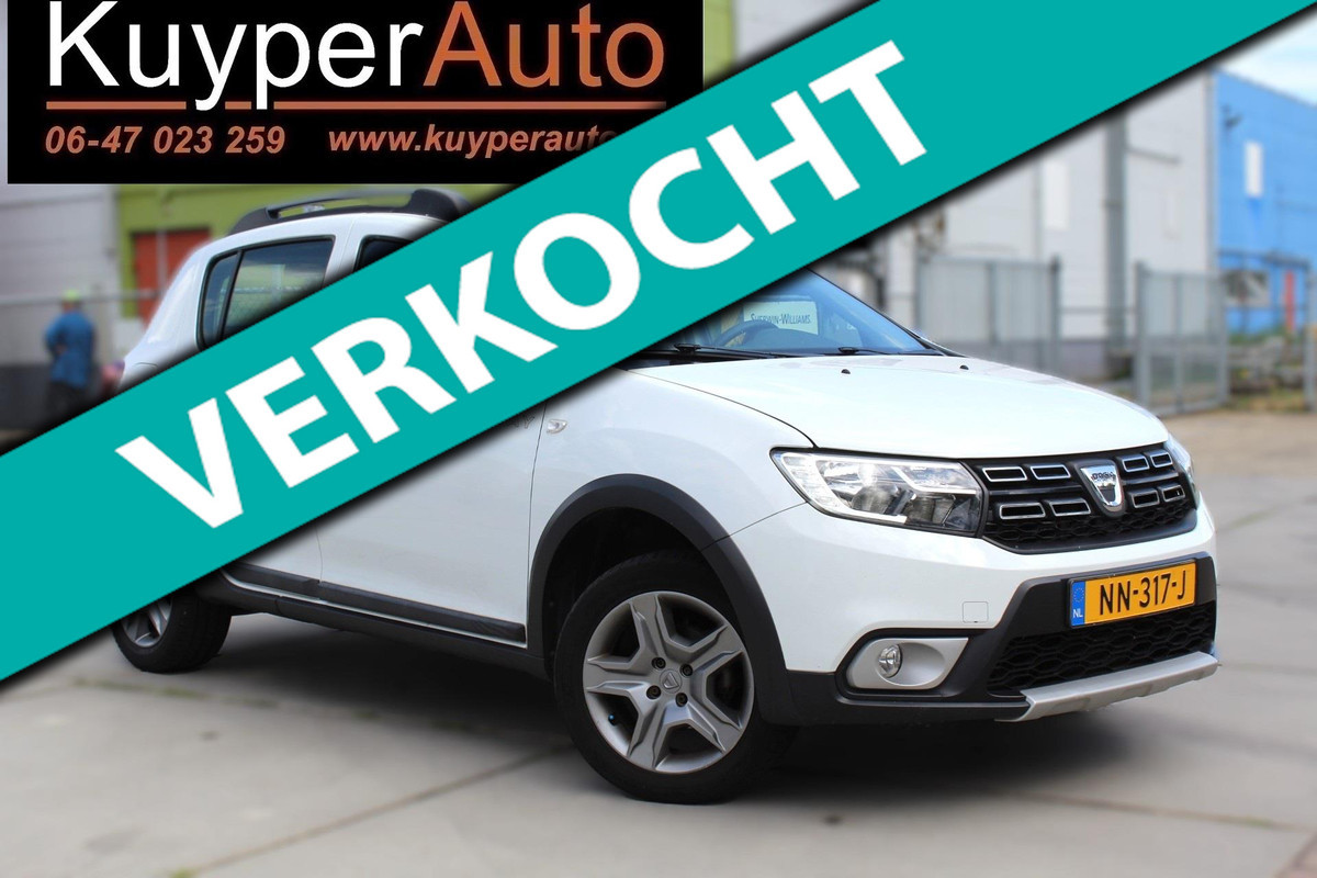 Dacia Sandero 0.9 TCe Bi-Fuel SL Stepway LPG3 1E EIG MULTIMEDIA airco cruise TREKHAAK PARKEERSENSOREN