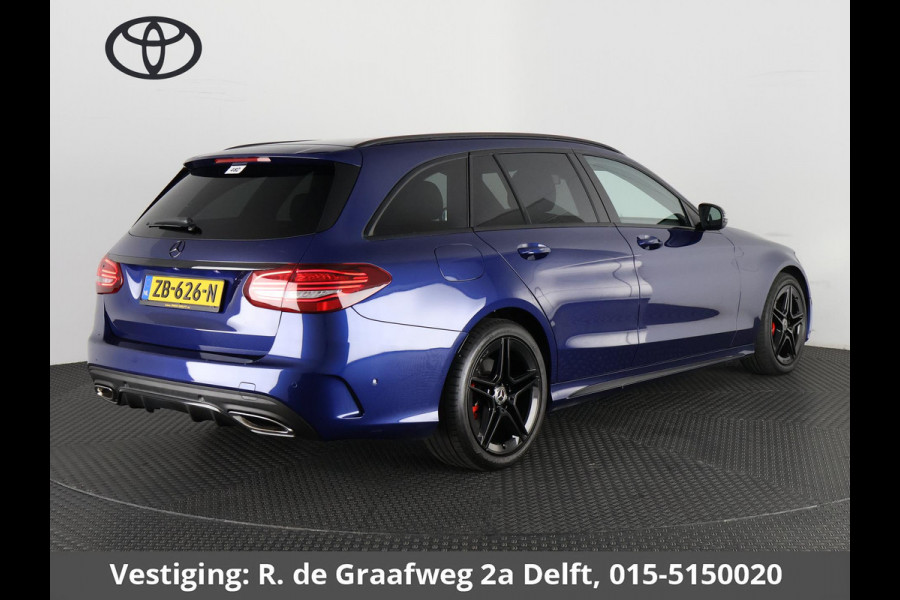 Mercedes-Benz C-Klasse Estate 180 Business Solution AMG Automaat | 1e eigenaar | Navigatie | Trekhaak | Camera | Half Leder |