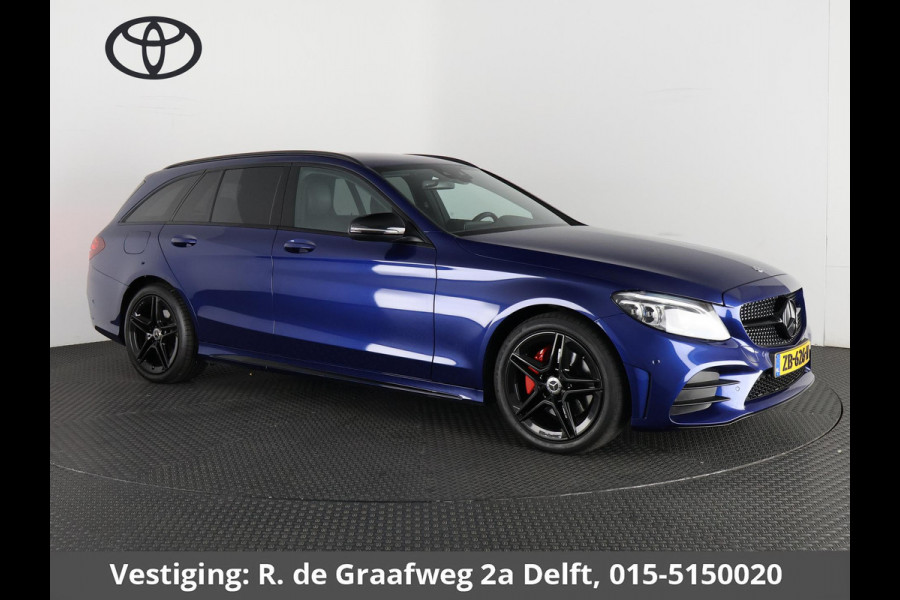 Mercedes-Benz C-Klasse Estate 180 Business Solution AMG Automaat | 1e eigenaar | Navigatie | Trekhaak | Camera | Half Leder |