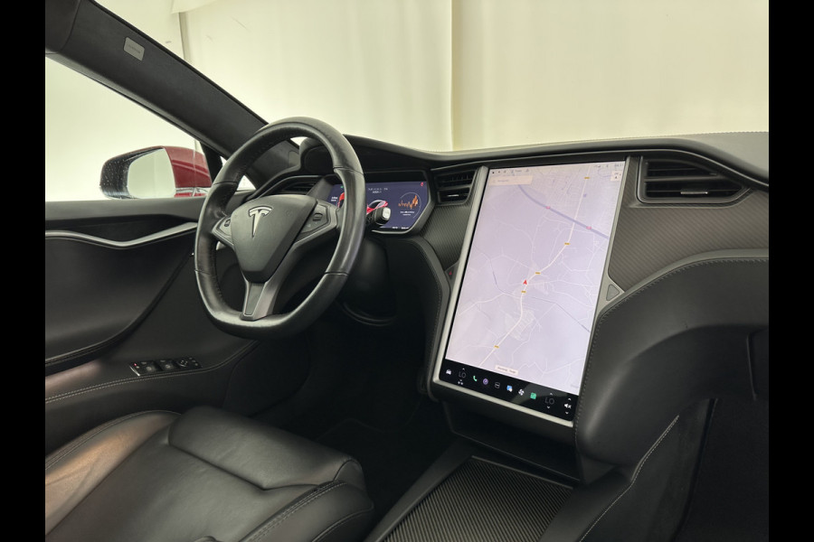 Tesla Model S 100D AWD [ 3-Fase ] ! NEW BATTERY PACK ! Aut. *PANO | LUXURY-LEATHER | AUTO-PILOT | ADAPTIVE-CRUISE | FULL-LED | NAVI-FULLMAP | AIR-SUSPENSION | KEYLESS | TOP-VIEW | CARPLAY | MEMORY-PACK | HEATED-SPORTSEATS | DIGI-COCKPIT | 21"ALU*