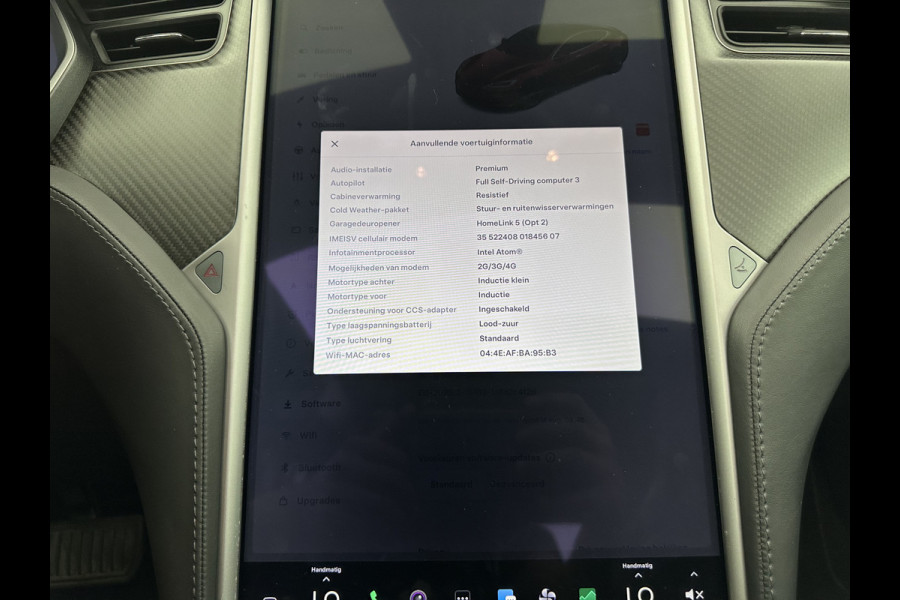 Tesla Model S 100D AWD [ 3-Fase ] ! NEW BATTERY PACK ! Aut. *PANO | LUXURY-LEATHER | AUTO-PILOT | ADAPTIVE-CRUISE | FULL-LED | NAVI-FULLMAP | AIR-SUSPENSION | KEYLESS | TOP-VIEW | CARPLAY | MEMORY-PACK | HEATED-SPORTSEATS | DIGI-COCKPIT | 21"ALU*