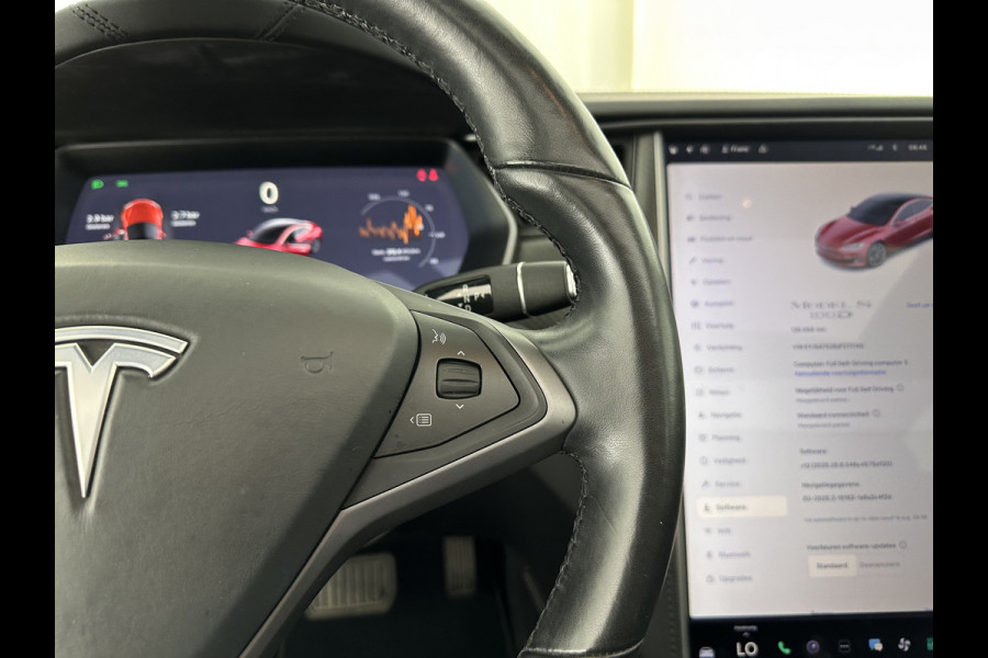 Tesla Model S 100D AWD [ 3-Fase ] ! NEW BATTERY PACK ! Aut. *PANO | LUXURY-LEATHER | AUTO-PILOT | ADAPTIVE-CRUISE | FULL-LED | NAVI-FULLMAP | AIR-SUSPENSION | KEYLESS | TOP-VIEW | CARPLAY | MEMORY-PACK | HEATED-SPORTSEATS | DIGI-COCKPIT | 21"ALU*