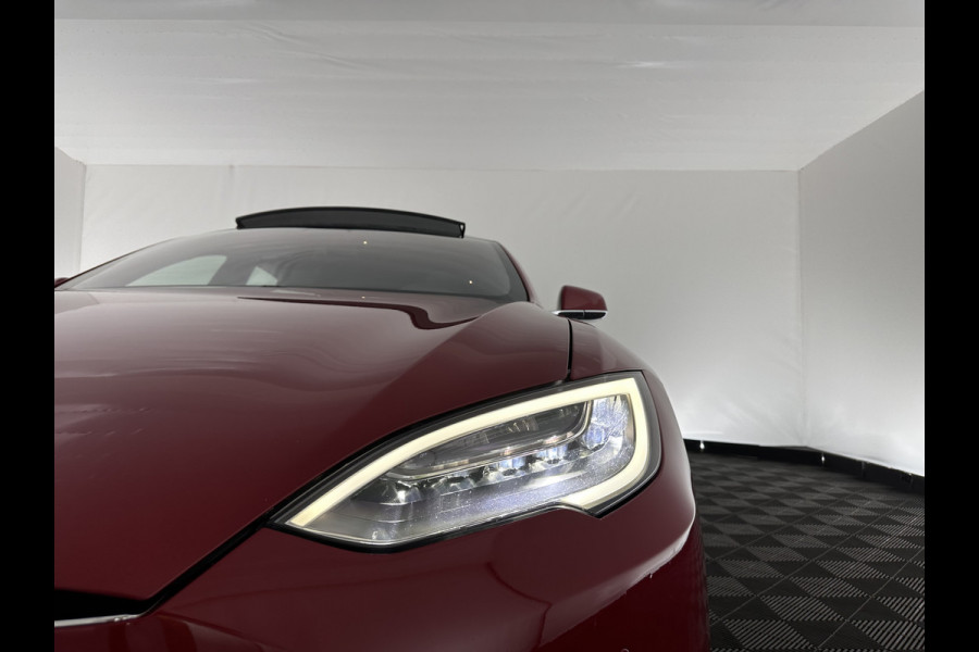 Tesla Model S 100D AWD [ 3-Fase ] ! NEW BATTERY PACK ! Aut. *PANO | LUXURY-LEATHER | AUTO-PILOT | ADAPTIVE-CRUISE | FULL-LED | NAVI-FULLMAP | AIR-SUSPENSION | KEYLESS | TOP-VIEW | CARPLAY | MEMORY-PACK | HEATED-SPORTSEATS | DIGI-COCKPIT | 21"ALU*