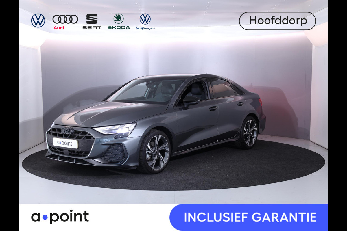 Audi A3 Limousine 30 TFSI S edition 116 pk S-tronic | Verlengde garantie | Navigatie | Parkeersensoren (Park assist) | Achteruitrijcamera | Adaptieve cruise control | S-Line |